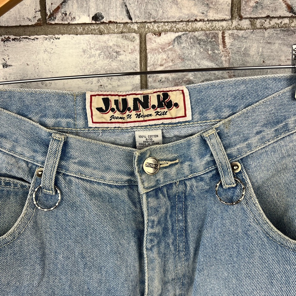 J.U.N.K | Vintage 90s Wide Leg Denim - Picture 4 of 8